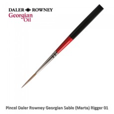 PINCEL DALER ROWNEY GEORGIAN SABLE (MARTA) RIGGER 01 G63