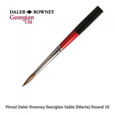 PINCEL DALER ROWNEY GEORGIAN SABLE (MARTA) ROUND 10 G61