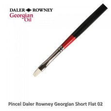 PINCEL DALER ROWNEY GEORGIAN SHORT FLAT 02 G36