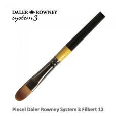 PINCEL DALER ROWNEY SYSTEM 3 FILBERT 12 SY67