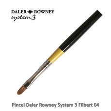 PINCEL DALER ROWNEY SYSTEM 3 FILBERT 04 SY67
