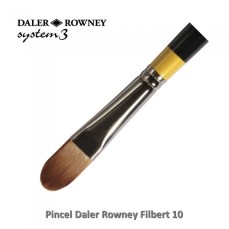 PINCEL DALER ROWNEY SYSTEM 3 FILBERT CABO LONGO 10 SY42