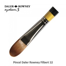 PINCEL DALER ROWNEY SYSTEM 3 FILBERT CABO LONGO 12 SY42