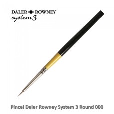 PINCEL DALER ROWNEY SYSTEM 3 ROUND 000 SY85