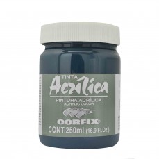 ACRILICA CORFIX 250ML 73 VERDE ESMERALDA