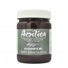 ACRILICA CORFIX 250ML 64 MARROM VAN DICK