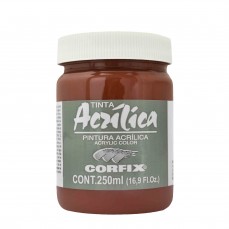 ACRILICA CORFIX 250ML 63 TERRA SIENA QUEIMADA