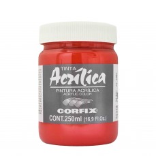 ACRILICA CORFIX 250ML 58 LACA GERANIO