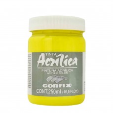 ACRILICA CORFIX 250ML 48 AMARELO LIMAO