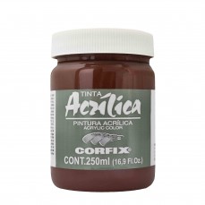 ACRILICA CORFIX 250ML 113 VERMELHO OXIDO TRANSPARENTE