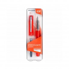 CANETA TINTEIRO PREFOUNTE PLATINUM 0.3 VERMILLION ORANGE 69F