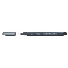 CANETA PENTEL POINTLINER 0,1MM PRETA