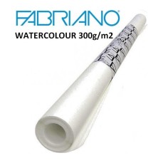 PAPEL FABRIANO WATERCOLOUR GRANA FINA 300g/m2 ROLO 1,50X10M