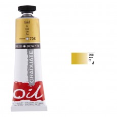 OLEO DALER ROWNEY GRADUATE 38ML 708 GOLD METALLIC