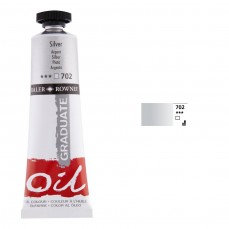 OLEO DALER ROWNEY GRADUATE 38ML 702 SILVER METALLIC