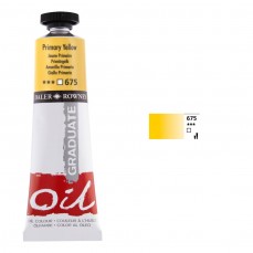 OLEO DALER ROWNEY GRADUATE 38ML 675 PRIMARY YELLOW