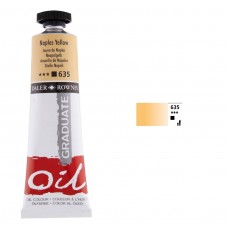 OLEO DALER ROWNEY GRADUATE 38ML 635 NAPLES YELLOW