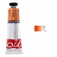 OLEO DALER ROWNEY GRADUATE 38ML 619 CADMIUM ORANGE HUE