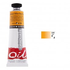 OLEO DALER ROWNEY GRADUATE 38ML 618 CADMIUM YELLOW DEEP HUE