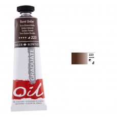 OLEO DALER ROWNEY GRADUATE 38ML 223 BURNT UMBER