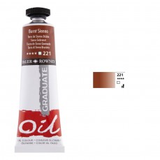 OLEO DALER ROWNEY GRADUATE 38ML 221 BURNT SIENNA