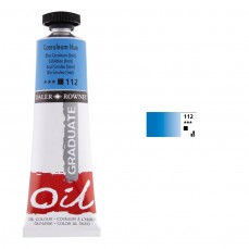 OLEO DALER ROWNEY GRADUATE 38ML 112 CERULEAN BLUE