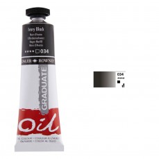 OLEO DALER ROWNEY GRADUATE 38ML 034 IVORY BLACK