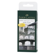 CANETA FABER CASTELL PITT 06 BRUSH GREY (TONS CINZA) 167104