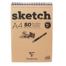 BLOCO CLAIREFONTAINE SKETCH 90g/m2 A4 50FLS 96904