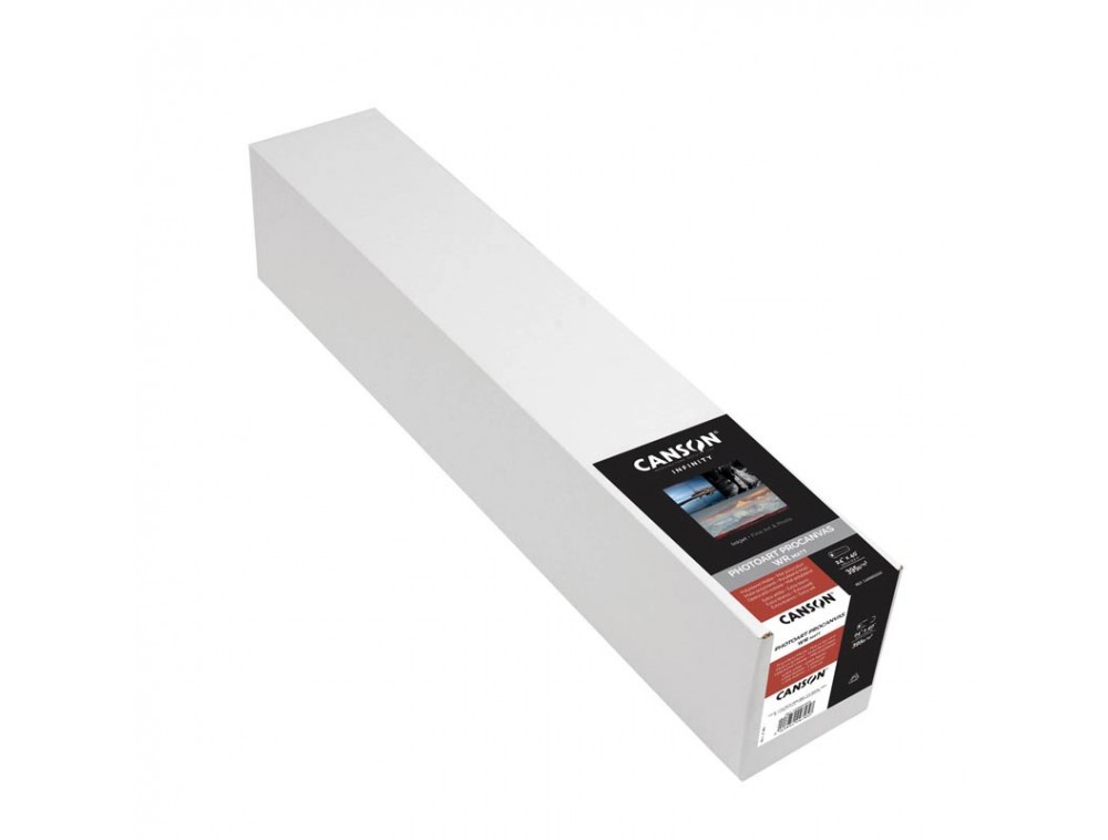 CANSON INFINITY PHOTOART PROCANVAS WR MAT 395G RL 1,11X12,2m