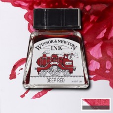 DRAWING INKS WINSOR NEWTON 14ML 227 DEEP RED 1005227
