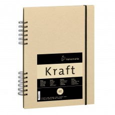 SKETCH BOOK HAHNEMUHLE KRAFT 120g/m2 A4 80 FOLHAS