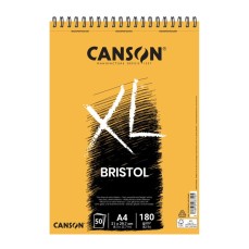 BLOCO CANSON XL BRISTOL A4 180g/m2 50 FOLHAS ESPIRAL