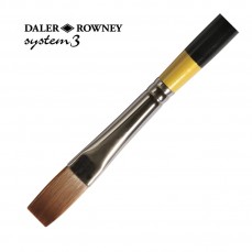 PINCEL DALER ROWNEY SYSTEM 3 FLAT 08 SY44 CABO LONGO