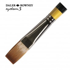 PINCEL DALER ROWNEY SYSTEM 3 FLAT 12 SY44 CABO LONGO