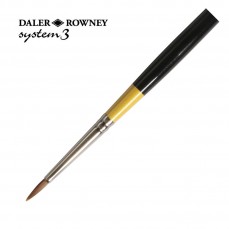 PINCEL DALER ROWNEY SYSTEM 3 ROUND LONGO 0 SY45 CABO LONGO