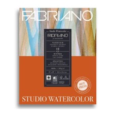 BLOCO FABRIANO WATERCOLOUR 300g/m2 SATINE 20,3x25,4 12FLS 