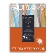 BLOCO FABRIANO WATERCOLOUR 300g/m2 SATINE 22,9x30,5 12FLS 25