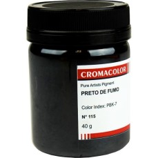PIGMENTO PURO CROMACOLOR 115 LAMP BLACK PBK-7 40g