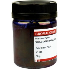 PIGMENTO PURO CROMACOLOR 123 DIOXAZINE VIOLET PB-25 50g