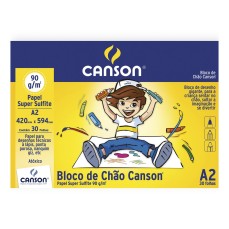 BLOCO CHAO CANSON INFANTIL A2 30FLS 90GM2