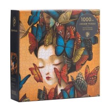 QUEBRA CABECAS PUZZLE PAPERBLANKS 1000 PCS MADAME BUTTERFLY 