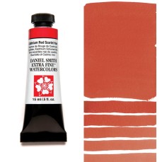 AQUARELA DANIEL SMITH 15ml EXTRA FINE Cadmium Red Scarlet Hue 219
