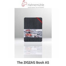 SKETCH THE ZIGZAG BOOK HAHNEMUHLE 300G/M2 A5 18 FOLHAS