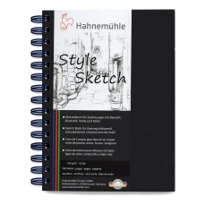 SKETCH BOOK HAHNEMUHLE STYLE BLUE A6 120g/n2 64 FOLHAS