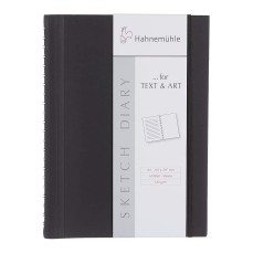 SKETCH DIARY HAHNEMUHLE FOR TEXT & ART PRETO A5 60FLS