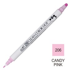 CANETA ZIG CLEAN DOT COLOR DUPLA 206 CANDY PINK TC6100206