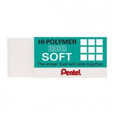 BORRACHA PENTEL ERASER SOFT PEQUENA ZES-05E