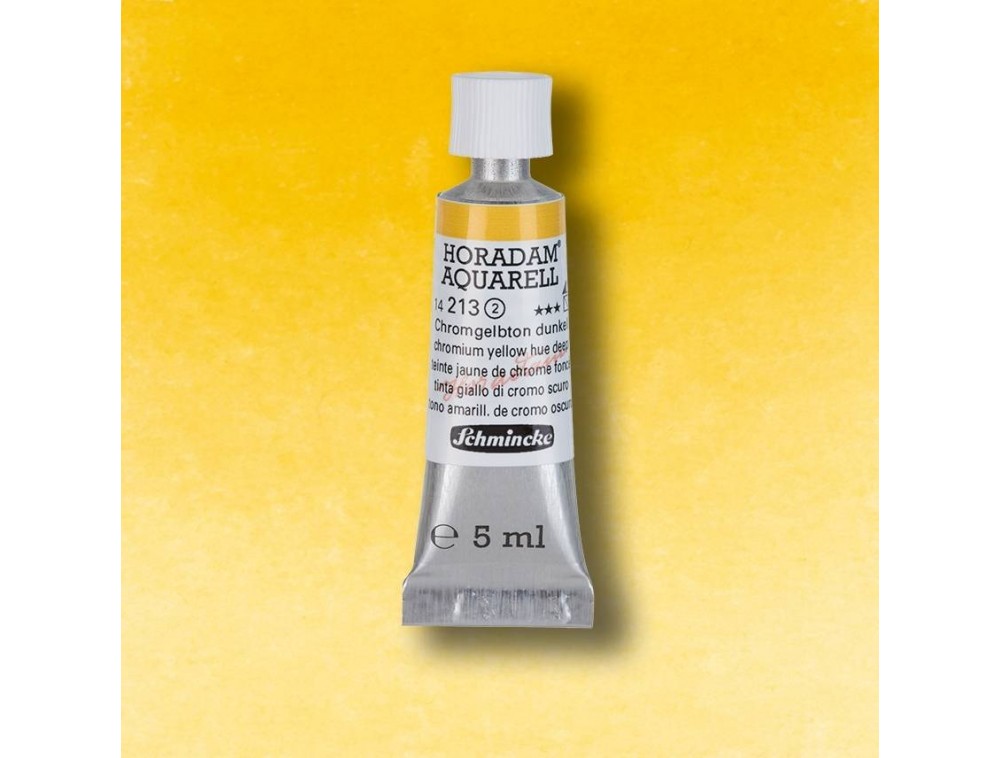 AQUARELA SCHMINCKE HORADAM 5ml 213 Chromium Yellow Hue Deep S2