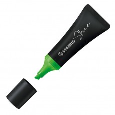 MARCADOR FLUORESCENTE STABILO SHINE VERDE